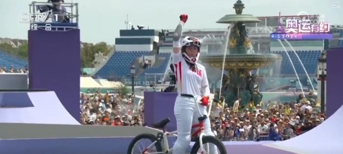 中国代表团巴黎奥运第五日斩获小轮车、跳水等